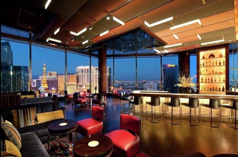 Best Rooftop Bars In Las Vegas Map