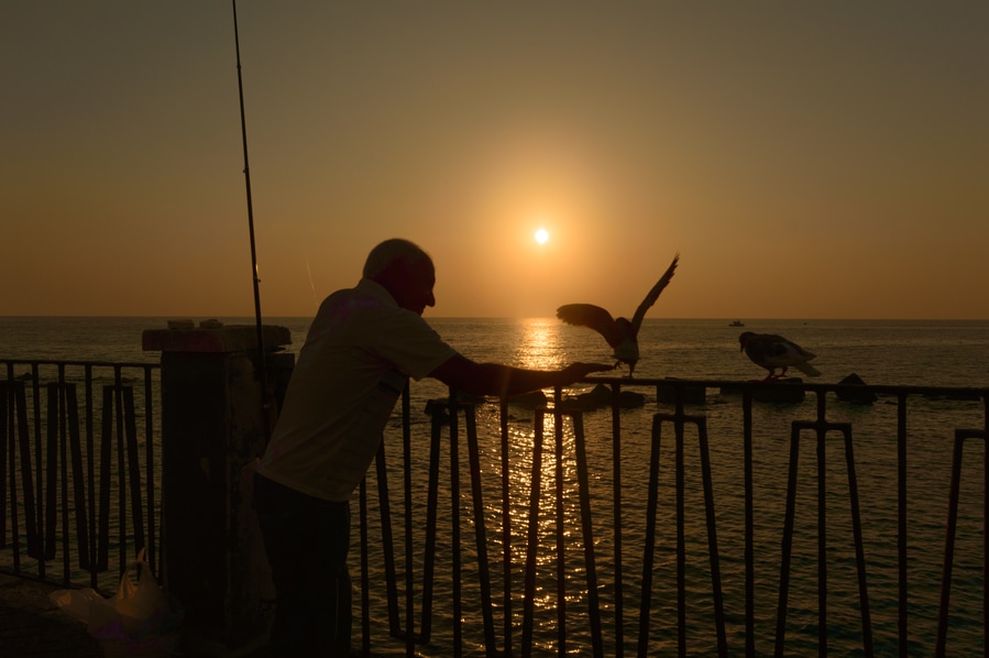 tourist information syracuse italy Fishermen at sunrise in Ortigia Syracuse italy map Sicily