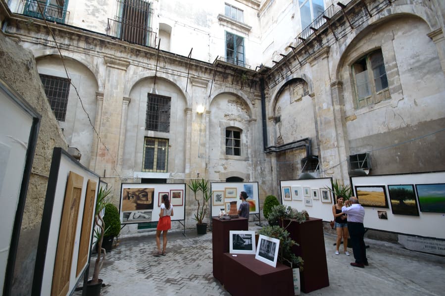 Art Gallery in Modica Sicily Italy