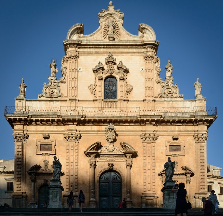 Duomo di San Pietro Modica Sicily Italy