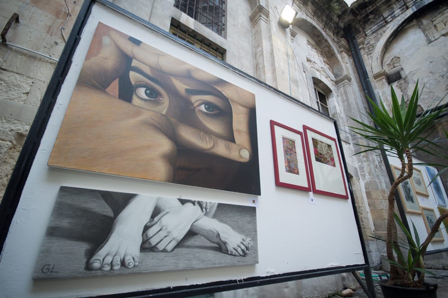 Art Gallery in Modica Sicily Italy