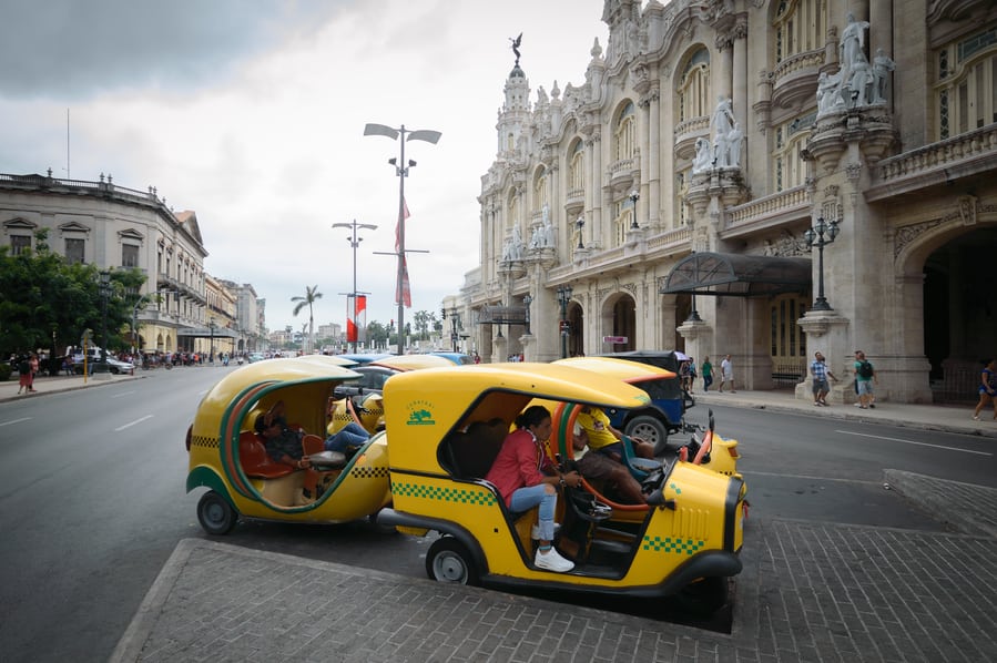 Cocotaxi Cuba Havana. guide to planning a trip to cuba