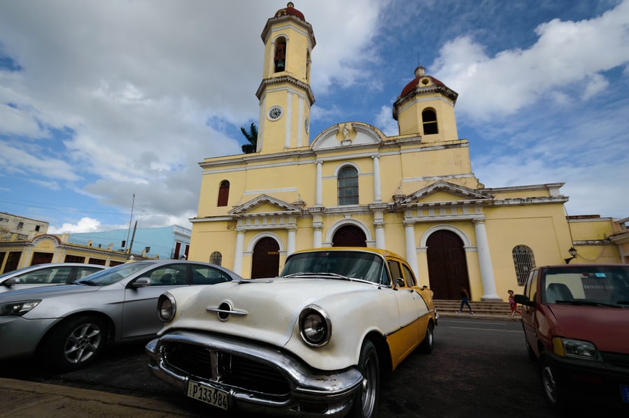 Catedral de la purisima concepción Cienfuegos Cuba. Que hacer en Cienfuegos en un día