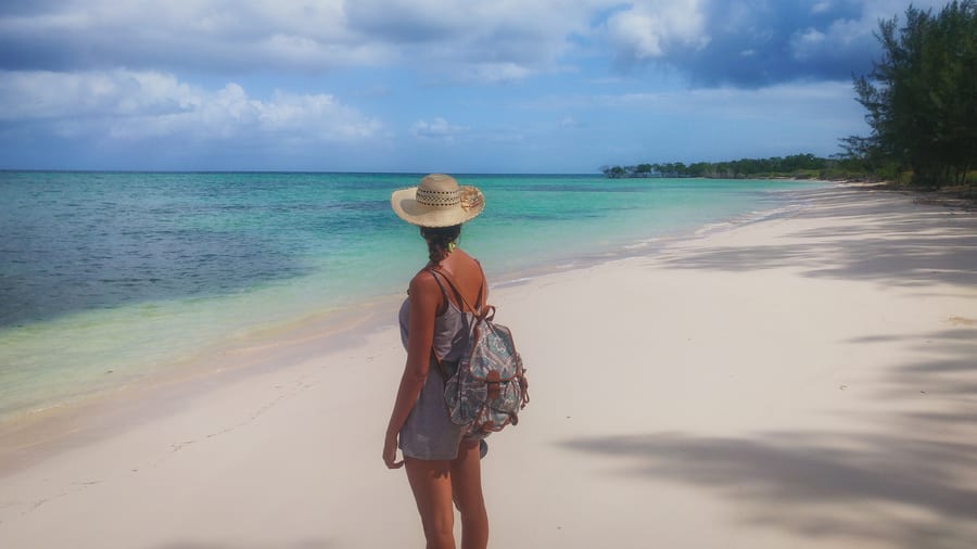 east beach of cayo jutias cuba in one day