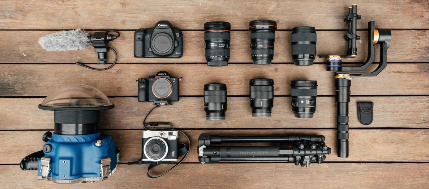 Photography gear, how to plan a family trip