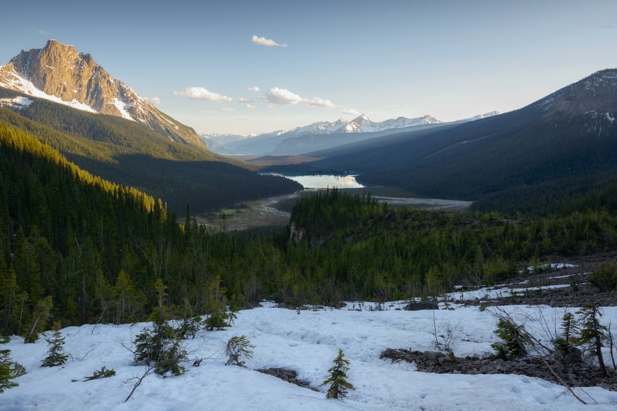 Iceline trail mejores vistas del lago emerald lake desde lo alto