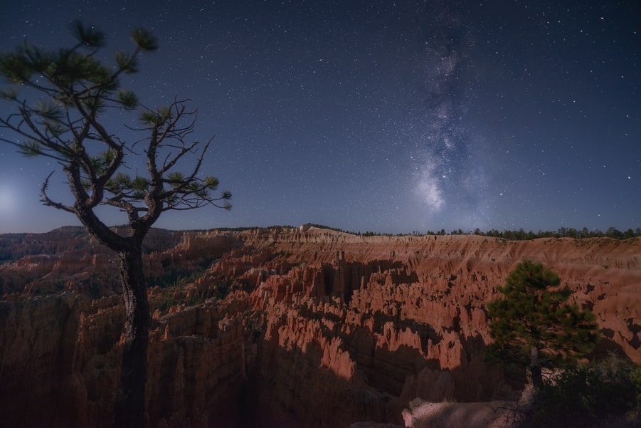 dark sky in bryce canyon hotels and campgrounds campings