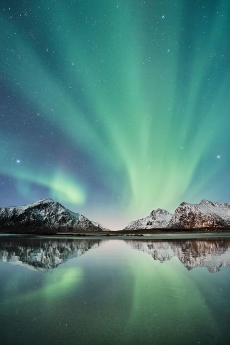 mejor época para ver auroras boreales Noruega