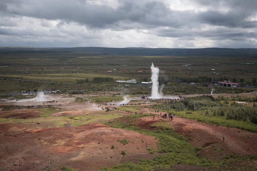 Golden Circle, helicopter tour Reykjavík