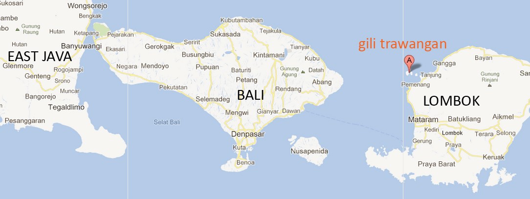 mapa de bali 7 Bali Maps   Bali on a map, by regions, tourist map and more