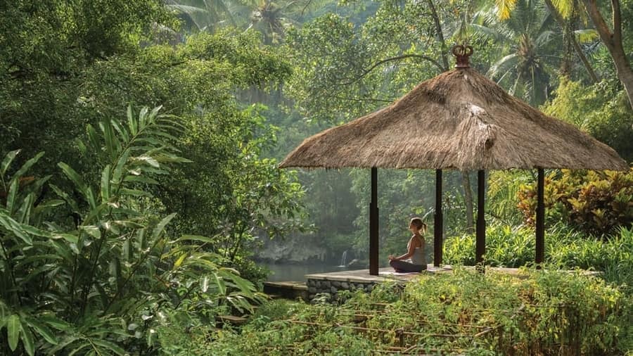 yoga lessons in bali villa yoga villa in bali quietness in the jungle