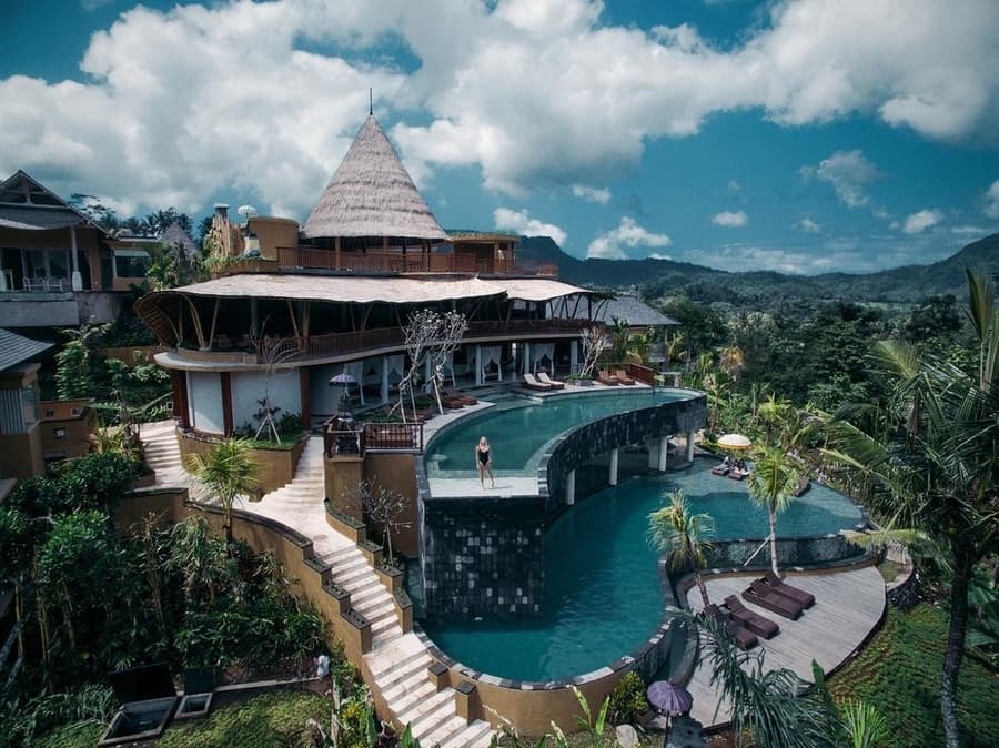 Wapi di Ume en Bali piscina privada
