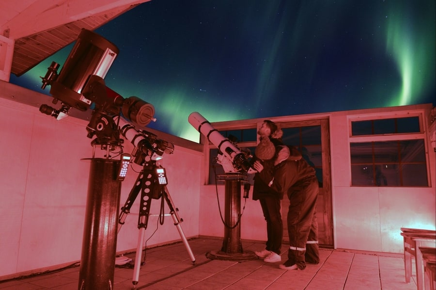 Mejor hotel observatorio Auroras Boreales