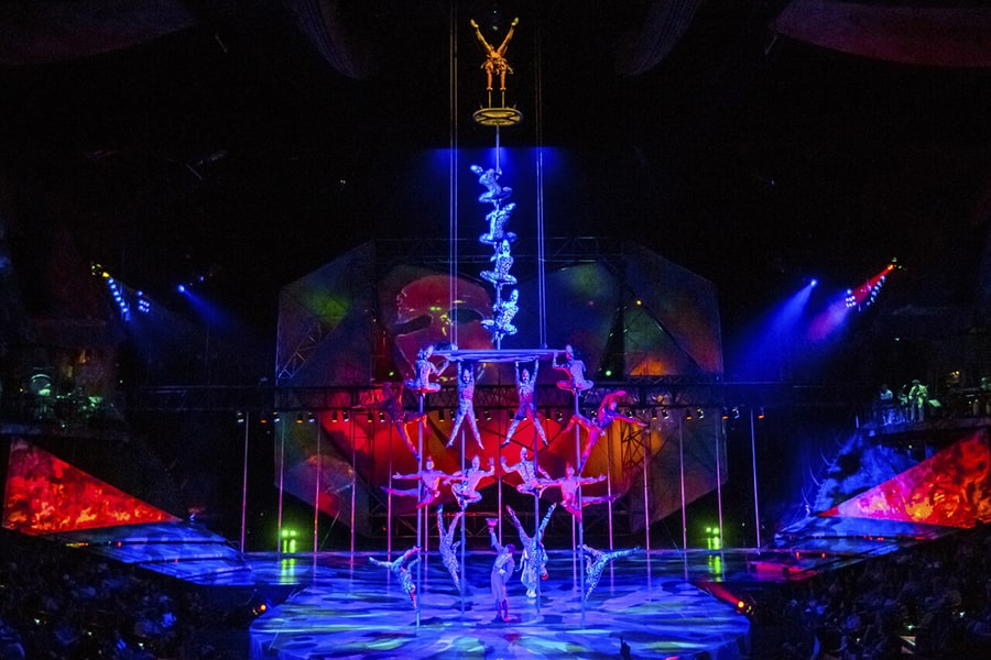 Cirque du Soleil, best things to do in Las Vegas with kids