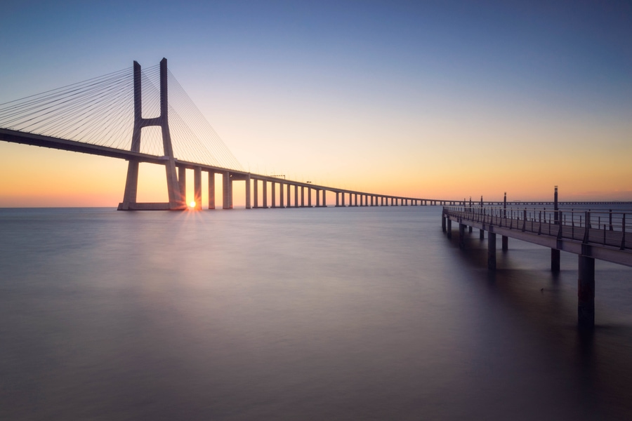 Puente de Vasco da Gama, el puente más largo de Lisboa