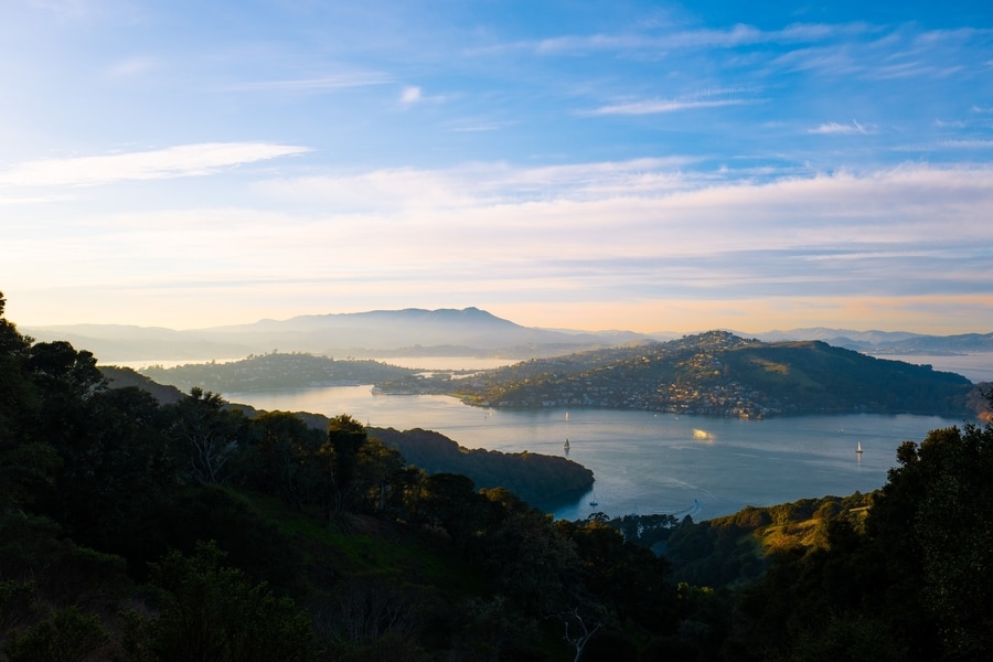 Angel Island, one of the largest islands in San Francisco