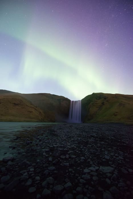 fotografia nocturna aurora boreal quemada