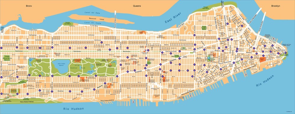 New York street map