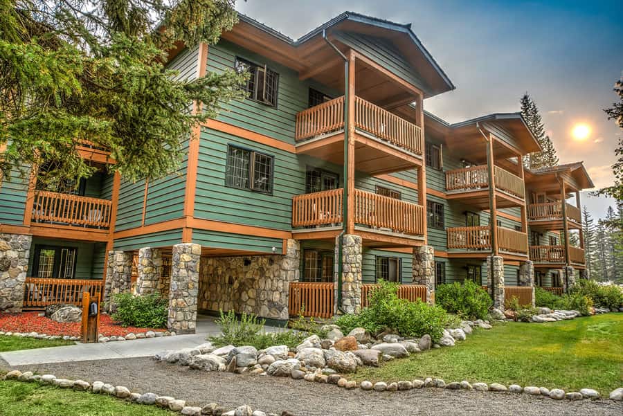 Lake Louise Inn, un sitio barato donde dormir en Banff, Canadá Lake Louise Inn, un lugar muy barato donde alojarse en Banff