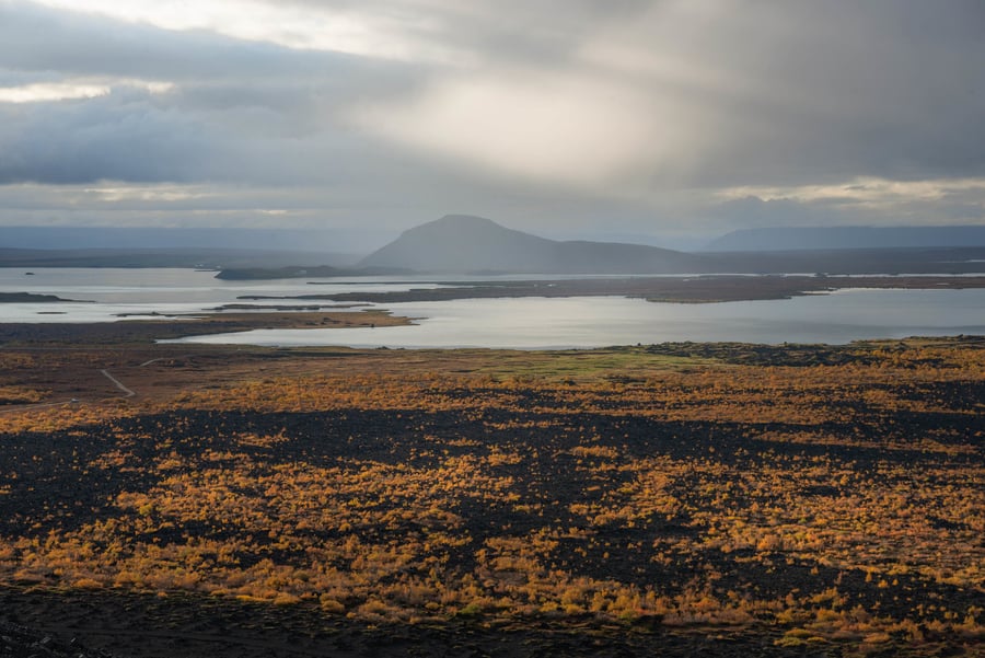 Mývatn, un buen lugar donde hospedarse en Islandia