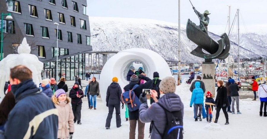 Torget and Storgata, Tromso must-see spots in the city for culture and shopping