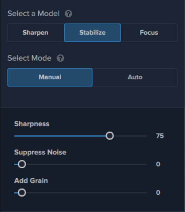 Topaz Sharpen AI free
