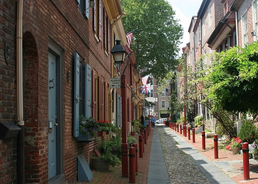 Effreth’s Alley, free things to visit in Philadelphia