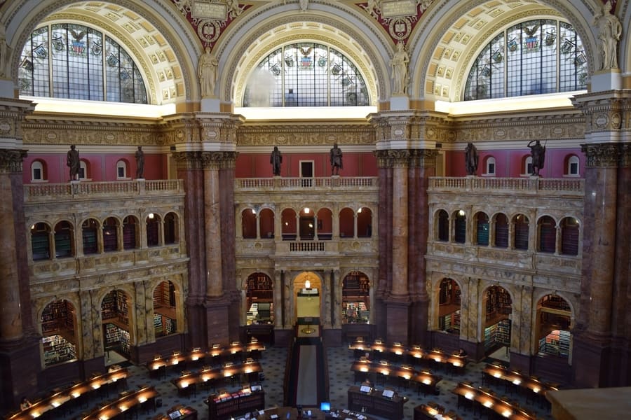 Biblioteca del Congreso de Estados Unidos, que se puede hacer en Washington