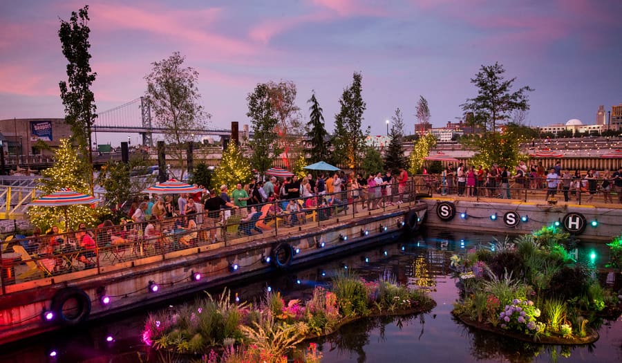 Spruce Street Harbor Park, the best place to go in Philadelphia in summer