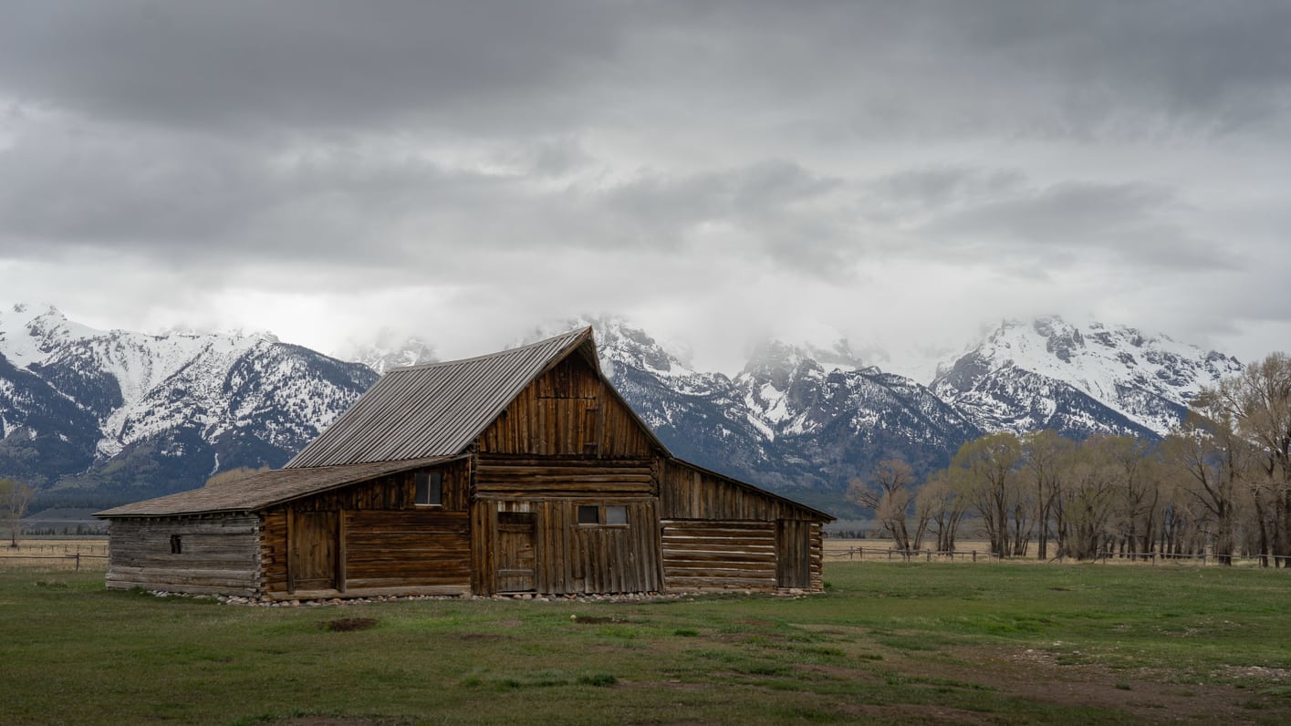 Mormon Row, what to see in Grand Teton, Wyoming