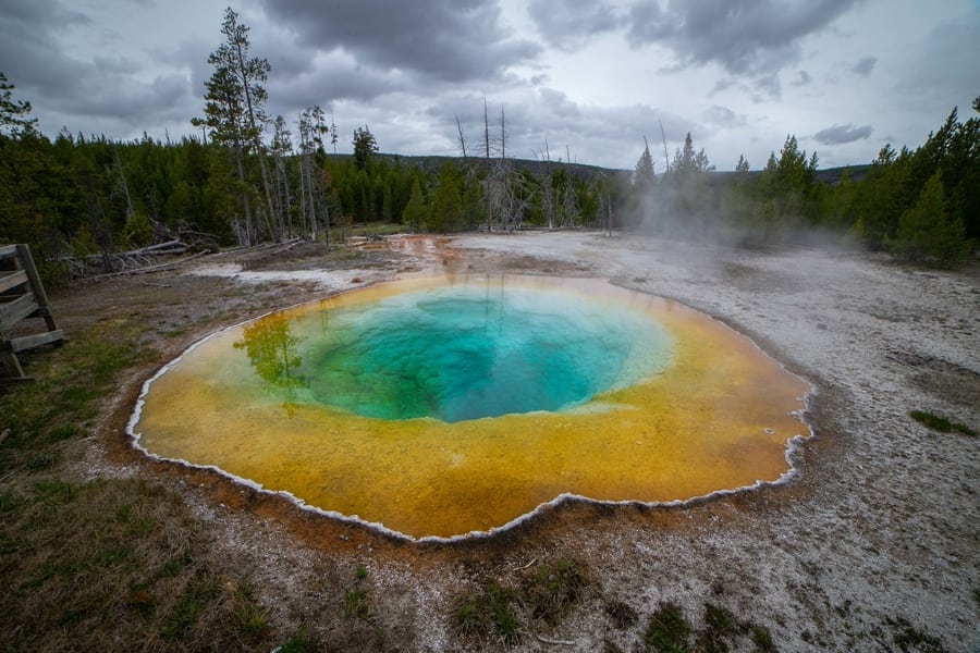 Morning Glory Pool, una ruta que tienes que hacer en el Parque Nacional de Yellowstone