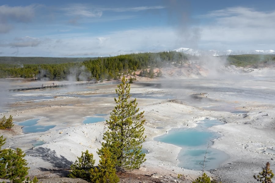 Norris Geyser Basin, otro imprescindible de Yellowstone que ver