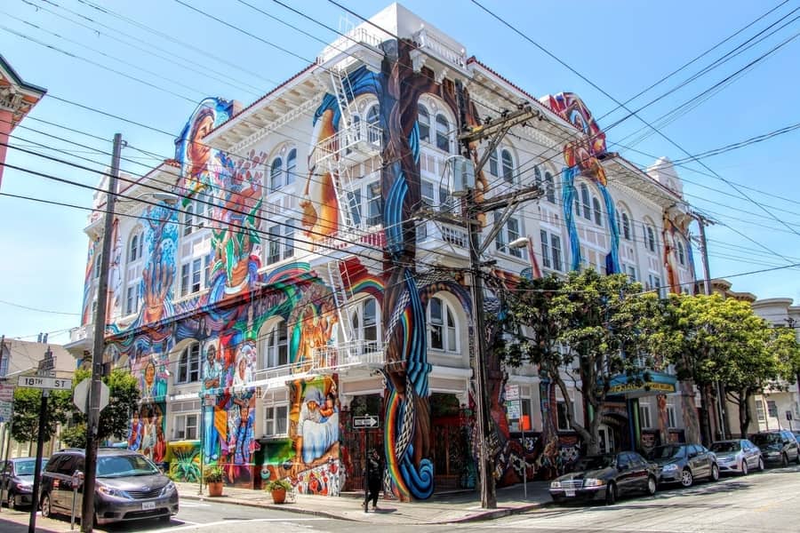 Mission District, a colorful place to visit in San Francisco