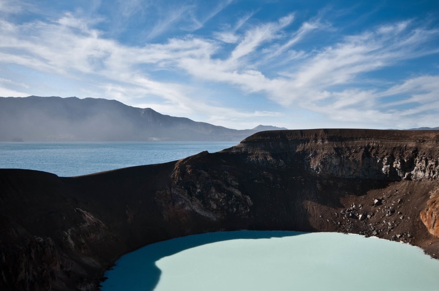 Viti, Iceland warm lake Viti, hot lakes in Iceland