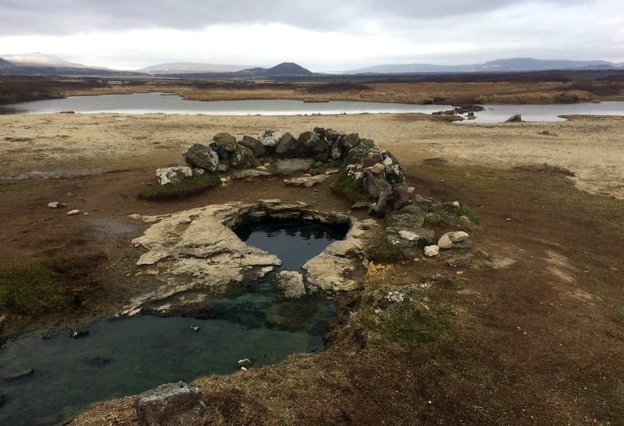 Landbrotalaug, natural hot springs Iceland