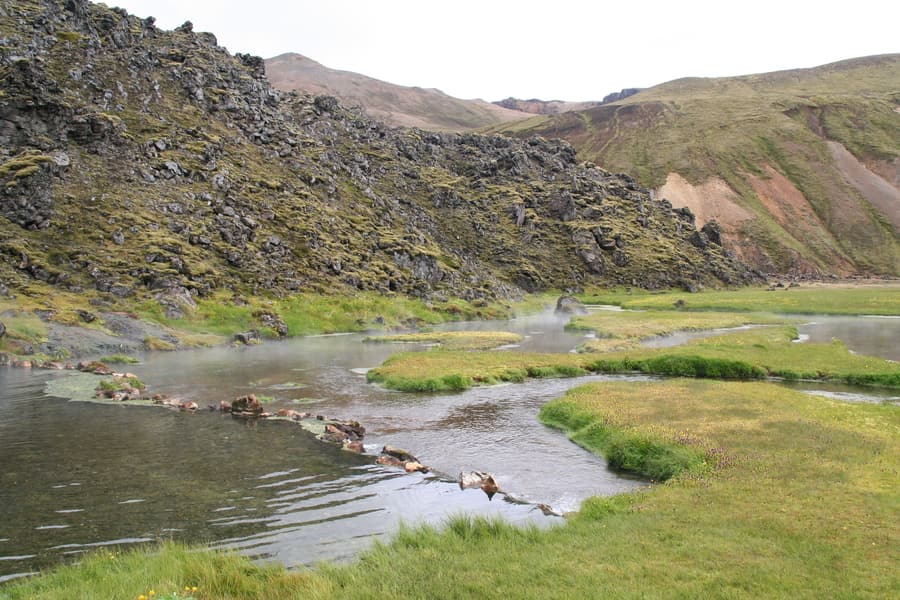 Landmannalaugar, natural hot springs Iceland Landmannalaugar, hot springs of Iceland