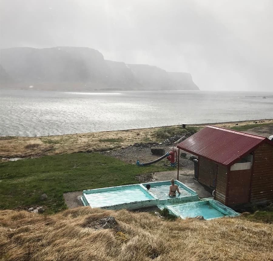 Pollurinn Hot Pool, natural pool Iceland Pollurinn Hot Pool, thermal spa Iceland