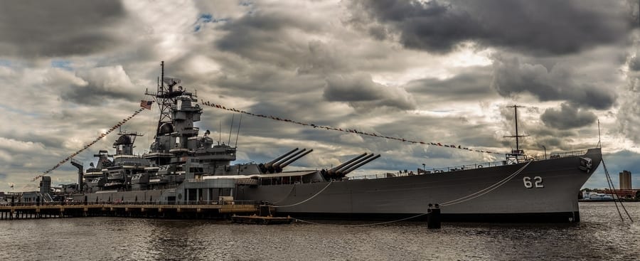 8. USS New Jersey, a top landmark in NJ