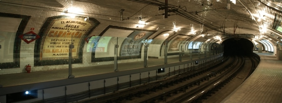 Andén 0 – Estación Museo Chamberí, sitios chulos Madrid