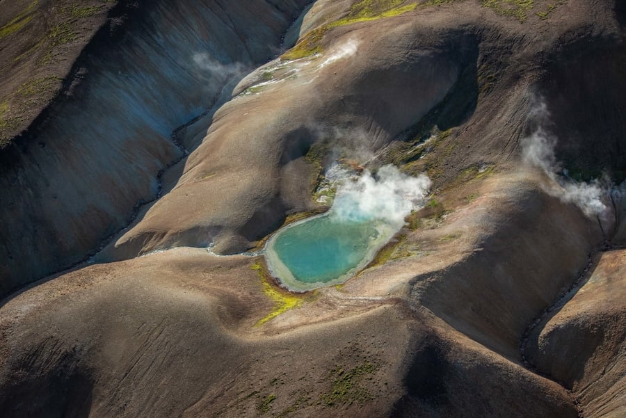 Iceland hot spring, best helicopter tour iceland Iceland hot spring, iceland volcano helicopter tour