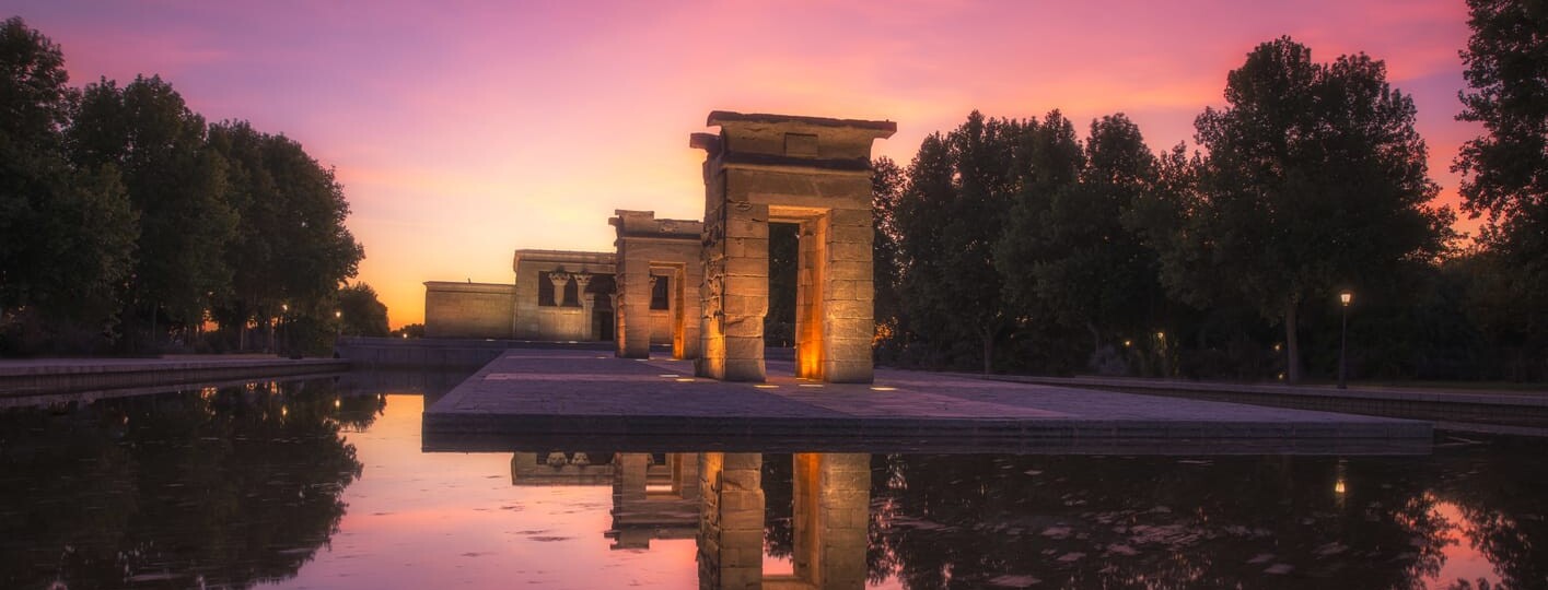 Things to do in Madrid Spain, best places to visit debod temple