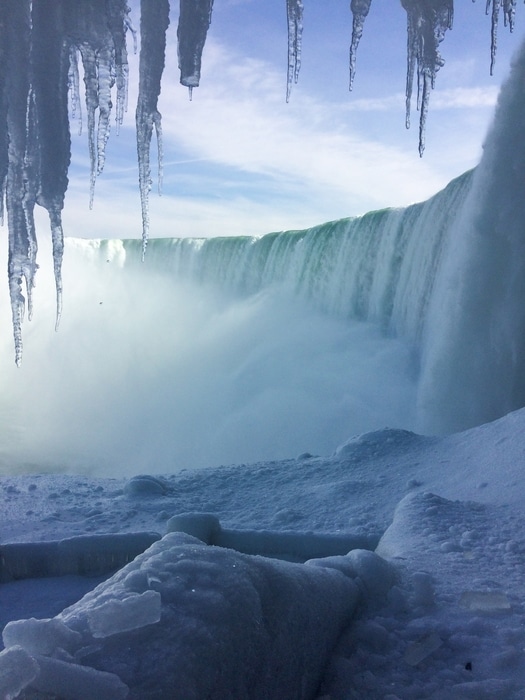 Journey Behind the Falls, visit to Niagara Falls, Canada