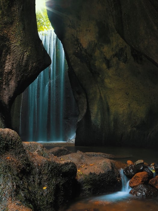 Tukad Cepung, a secret place to visit in Bali tukad cepung secret waterfall in bali