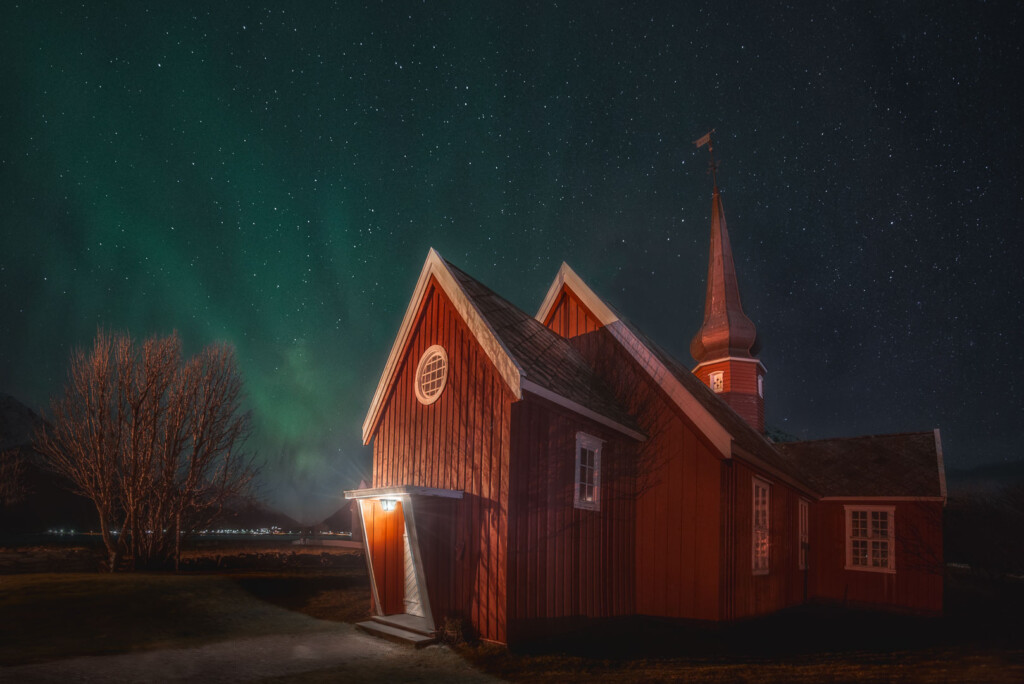 Flakstad Church, Islas Lofoten