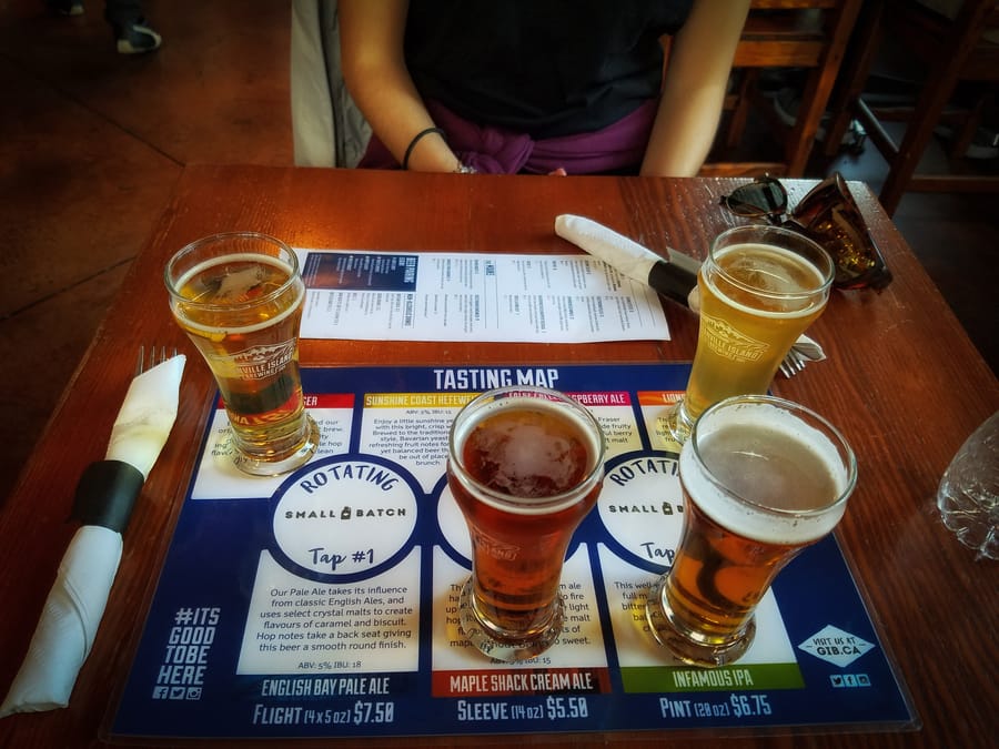 Granville Island Brewing, ruta de 1 día por Vancouver