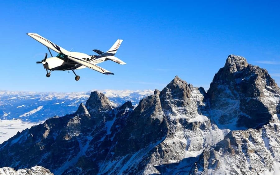 Scenic Air Tour, what to do in Grand Teton