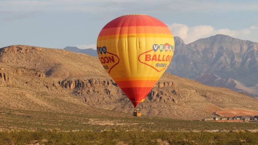 Paseo en globo aerostático, atracciones en las vegas para adultos