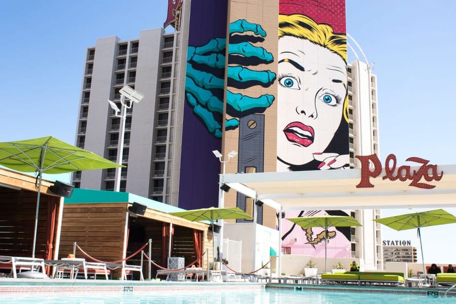 Plaza Hotel, hoteles en downtown de Las Vegas