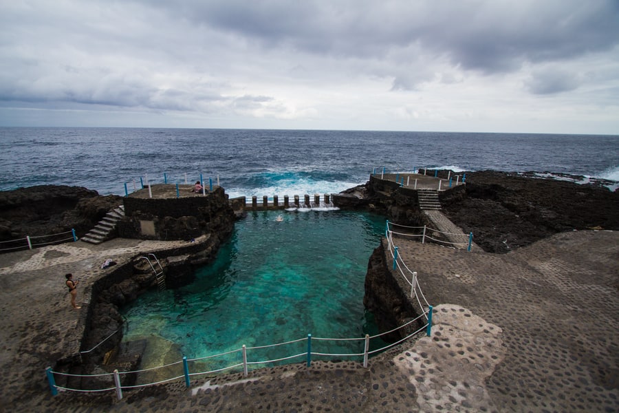 El Charco Azul, things to do la palma canary islands