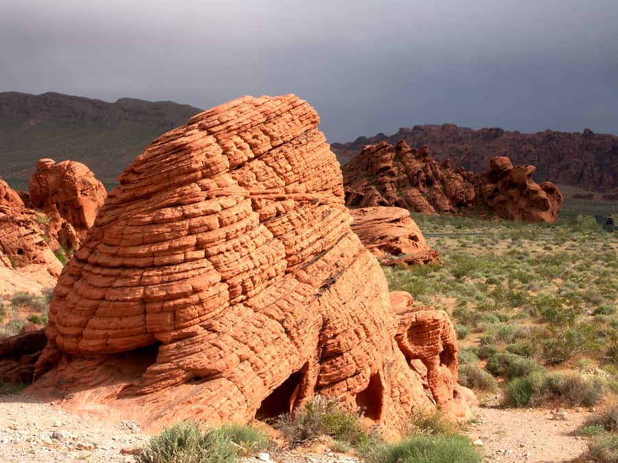 The Beehives, Valley of Fire Visitor Center